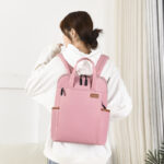 New Korean Fashion 15.6-Inch Computer Backpack Business Commuting Backpack Men'S Simple Waterproof Schoolbag Women'S - Image 4