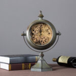 Retro American Industrial Style Creative Gear Clock - Image 2