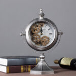 Retro American Industrial Style Creative Gear Clock - Image 3