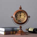 Retro American Industrial Style Creative Gear Clock - Image 4