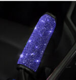 Car Gear Cover Blue Diamond Handbrake Cover Gear Cover - Image 6