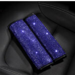 Car Gear Cover Blue Diamond Handbrake Cover Gear Cover - Image 9
