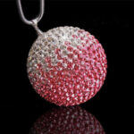 Car Pendant With Diamond Crystal Ball Car Interior Decoration - Image 5