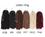 Soft Dread Locs Twist Hair Faux Locs Crochet Braids - Image 5