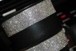 Car Trash Can Creative Swan Diamond Car Multi-function Storage Bucket Car Door Slot Water Cup Storage Bucket - Image 4