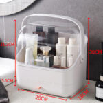 Dust-Proof Large-Capacity Clamshell Cosmetic Storage Box - Image 5