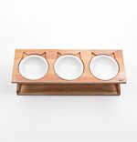 Solid Wood Cat Dining Table Simple Sloped Anti-choking Cat Bowl Cat Food Bowl - Image 4