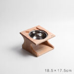 Solid Wood Cat Dining Table Simple Sloped Anti-choking Cat Bowl Cat Food Bowl - Image 7