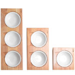 Solid Wood Cat Dining Table Simple Sloped Anti-choking Cat Bowl Cat Food Bowl - Image 9
