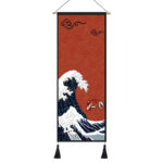 Cloth Painting Living Room Wall Decoration Painting Porch Tapestry Homestay Hanging Cloth - Image 4