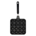 Household Hong Kong-Style Egg Waffle Pan Commercial Portable Gas Round Egg Waffle Machine Cake Cake Non-Stick Bakeware Baking Mold - Image 2
