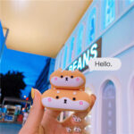 Compatible with Apple, Protective Case Wireless Bluetooth Headset Box Silicone Shell Case Personality - Image 3