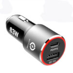 Compatible with Apple, 83W fast Car Charger,1port USB C PPSPD 65W 45W 30W 20W,1port QC3.0 for xiaomi TYPE C laptop tablet iphone 12 S20Note 10 20 - Image 2
