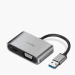 Hagibis USB 3.0 to HDMI-compatible VGA Adapter 4K HD Multi-Display 2in1 USB to HDMI-compatible Converter for Windows 7 8 0 OS - Image 7