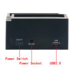 Factory Supply Model Functional Hard Disk Base Usb2.0 Sata Ide Interface With Card Reader - Image 3