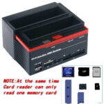 Factory Supply Model Functional Hard Disk Base Usb2.0 Sata Ide Interface With Card Reader - Image 2