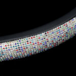 Womens Car Steering Wheel Cover Summer  Rhinestone Car - Image 2