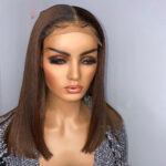Real Human Hair Gradient Front Lace Headgear - Image 2