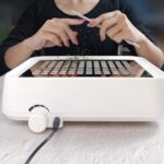 Adjustable Speed Brushless Vacuum Cleaner Jiesda Gold Silver - Image 2