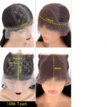 Real Human Hair Gradient Front Lace Headgear - Image 4