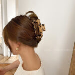 Korea elegant temperament exquisite acetic acid hair catch large medium back head hair clip headdress clip hair clip female - Image 3