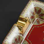 Large Capacity Two-slot War Horse Ashtray - Image 3