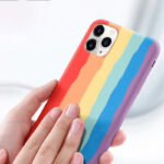 Compatible with Apple , Phone Case 11 Rainbow Liquid Shell Apple - Image 5
