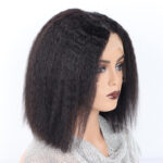Kinky Straight Front Human Hair wigs - Image 6