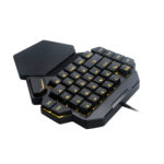 Eat Chicken One-handed Mechanical Keyboard Throne Left-handed Small Keyboard Mobile Game External Ebay Amazon Keyboard - Image 5