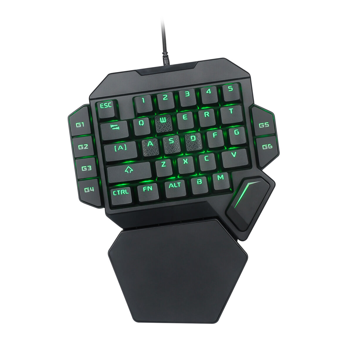 Eat Chicken One-handed Mechanical Keyboard Throne Left-handed Small Keyboard Mobile Game External Ebay Amazon Keyboard - Image 1
