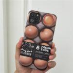 Compatible with Apple, Compatible with Apple , Funny Cute Egg Design Phone Case For iphone 11 Pro - Image 2
