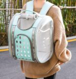 Pet Go Out Portable Space Capsule Pet Backpack Multi-Purpose Shoulder Transparent Portable - Image 4