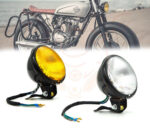 Retro Car Light Yellow Glass Retro Headlight Far And Near Fog Light - Image 5