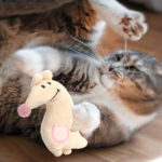 Cat Toy Cute Bear Kangaroo Plush Toy Contains Catnip Pet Supplies - Image 3