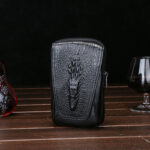 Belt 6.4 Inch Cowhide Bag Three-Dimensional Relief - Image 6