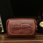 Belt 6.4 Inch Cowhide Bag Three-Dimensional Relief - Image 9