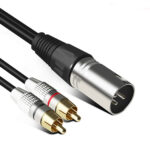 Canon To Dual RCA Audio Line Canon Male And Female To 2 RCA Lotus Line XLR Canon One-point Two-speaker Amplifier - Image 9