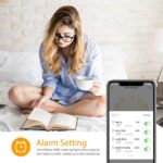 Smart Version APP Controlled WIFI 7 Color Changing Digital Wake Up Light - Image 3