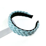 New Net Red Leather Braided Headband  Candy-Colored Braid Hairpin  Pressed Hair Pu Headband For Women - Image 7