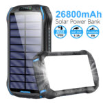 Solar Power Bank 26800Mah Outdoor Emergency Highlight Camping Light Waterproof, Dust-Proof And Fall-Proof Power Bank - Image 2