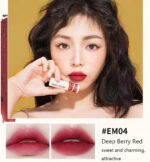 Velvet Matte Lip Gloss Long Lasting Waterproof Liquid Dual-Use Nude Natural Make-Up - Image 4