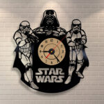 Fashion Creative Cat Vinyl Record Wall Clock Decoration Room Ultra Quiet Quartz Wall Clock - Image 2