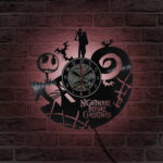 Fashion Creative Cat Vinyl Record Wall Clock Decoration Room Ultra Quiet Quartz Wall Clock - Image 3