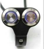 Motorcycle Switch Angel Eyes With Light Switch Self-Locking Switch Without Lock Switch Fog Light Switch Cross-Border E-Commerce Switch - Image 4