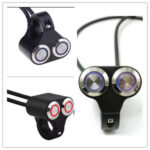 Motorcycle Switch Angel Eyes With Light Switch Self-Locking Switch Without Lock Switch Fog Light Switch Cross-Border E-Commerce Switch - Image 3