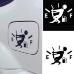 Funny Car Sticker Pull Fuel Tank Pointer Ef Fuel Tank  Car Sticker Fuel Tank Vinyl Sticker Decal - Image 4