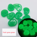 Garden aquarium aquarium luminous stone Artificial fluorite fluorescent luminous pebbles - Image 3