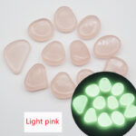 Garden aquarium aquarium luminous stone Artificial fluorite fluorescent luminous pebbles - Image 6