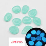 Garden aquarium aquarium luminous stone Artificial fluorite fluorescent luminous pebbles - Image 8