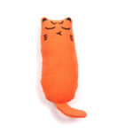 Pet Cat Toy Cute Facial Expression Thumb Toy Containing Catnip Molar Teeth Scratch Resistant Pet Plush Toy - Image 4